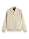 Scotch & Soda Krémová pánska manšestrová bunda Scotch & Soda College