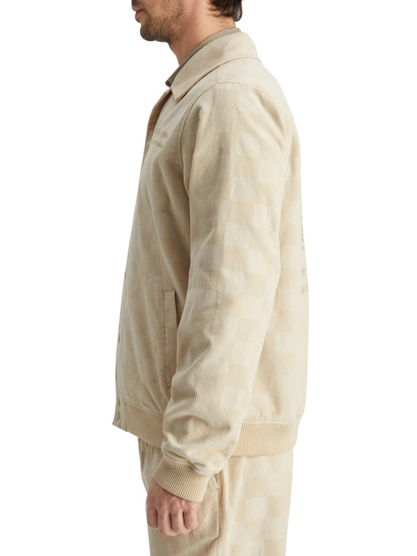 Scotch & Soda Krémová pánska manšestrová bunda Scotch & Soda College