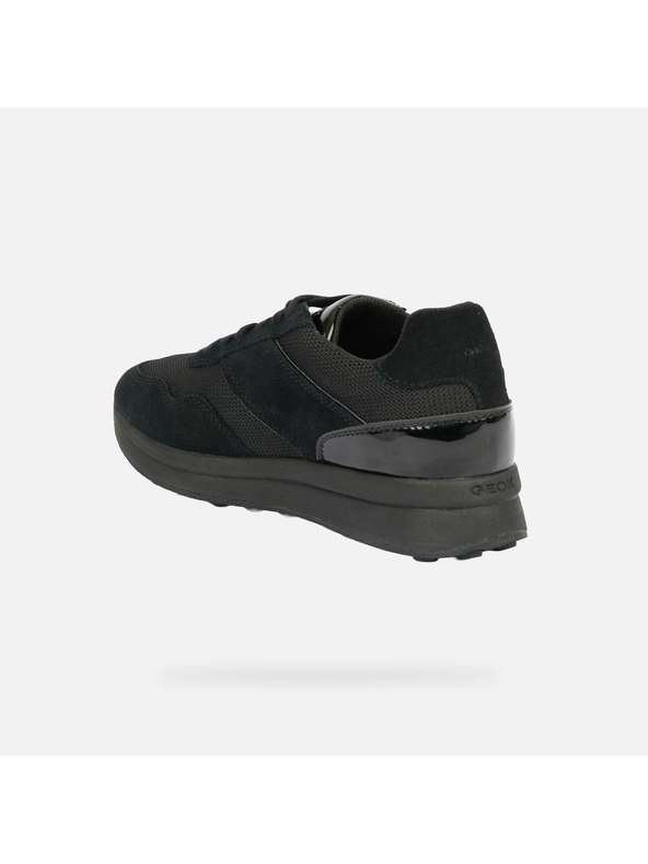 Geox Čierne dámske tenisky Geox Runntix