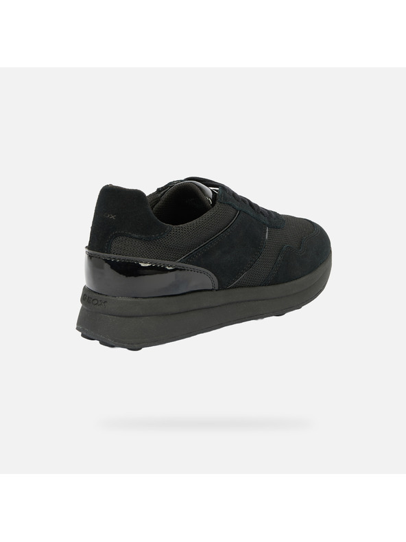 Geox Čierne dámske tenisky Geox Runntix