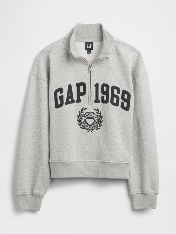GAP Oversize mikina s logom 1969 VintageSoft GAP