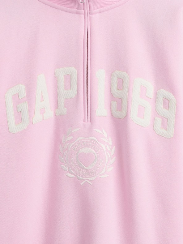 GAP Oversize mikina s logom 1969 VintageSoft GAP