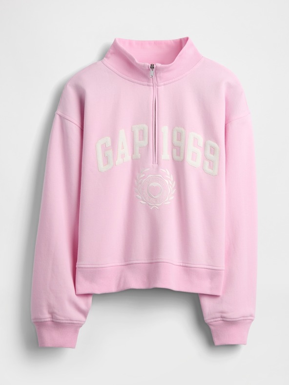 GAP Oversize mikina s logom 1969 VintageSoft GAP