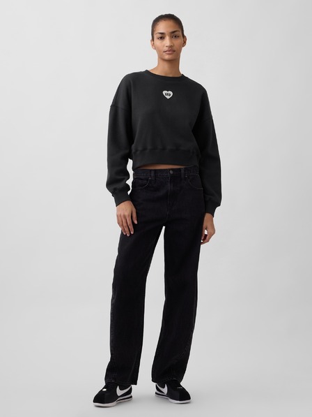 GAP Oversize mikina s logom VintageSoft GAP