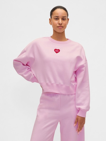 GAP Oversize mikina s logom VintageSoft GAP