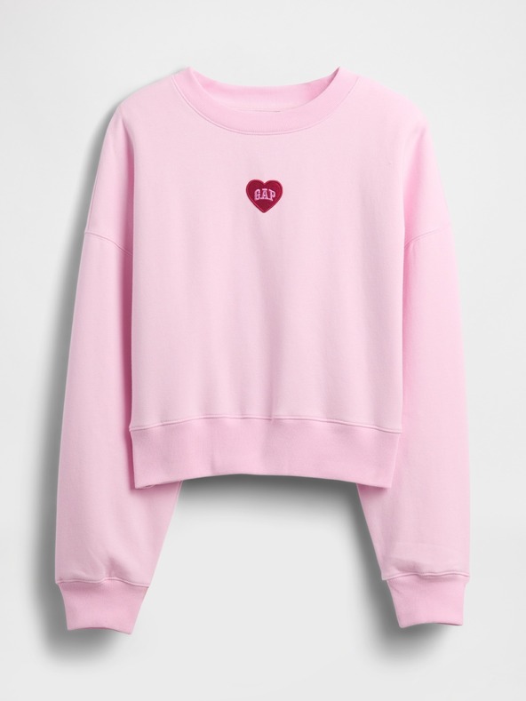 GAP Oversize mikina s logom VintageSoft GAP