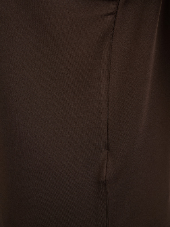 Orsay Tmavohnedé dámske tričko s krátkym rukávom ORSAY