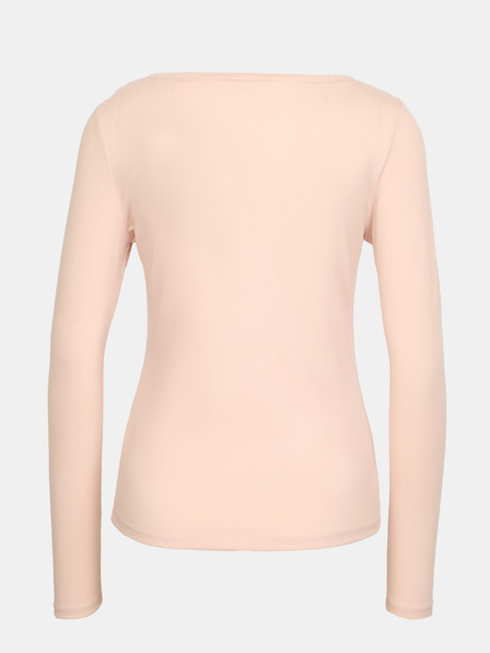 Orsay Svetloružové dámske tričko s dlhým rukávom ORSAY