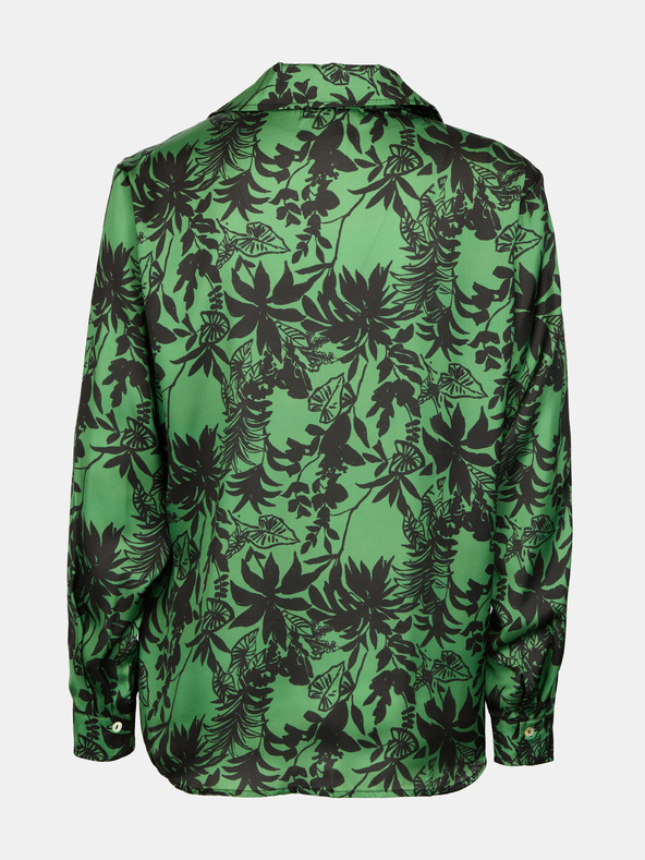 Orsay Zelená dámska vzorovaná blúzka ORSAY