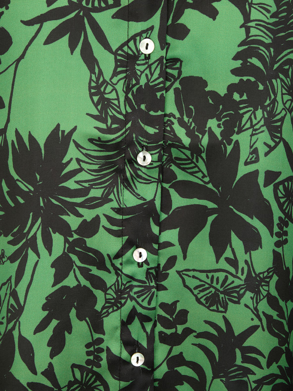 Orsay Zelená dámska vzorovaná blúzka ORSAY