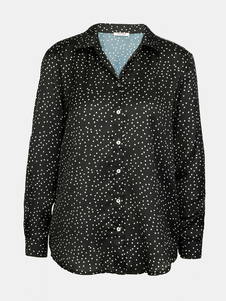 Orsay Čierna dámska vzorovaná blúzka ORSAY