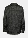 Orsay Čierna dámska vzorovaná blúzka ORSAY