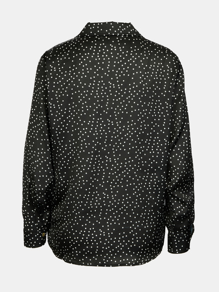 Orsay Čierna dámska vzorovaná blúzka ORSAY