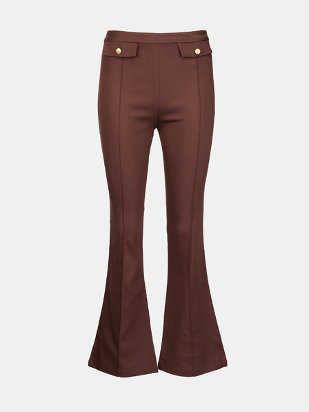Orsay Hnedé dámske bootcut nohavice ORSAY