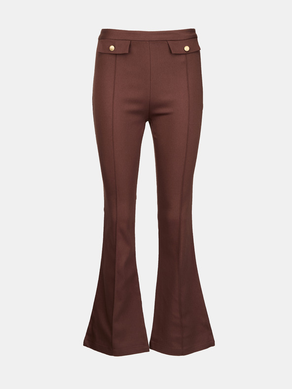 Orsay Hnedé dámske bootcut nohavice ORSAY