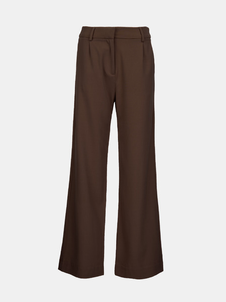 Orsay Tmavohnedé dámske široké nohavice ORSAY