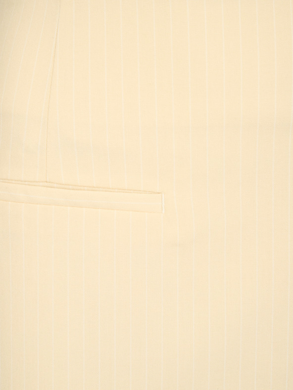 Orsay Krémová dámska puzdrová sukňa s prúžkom ORSAY