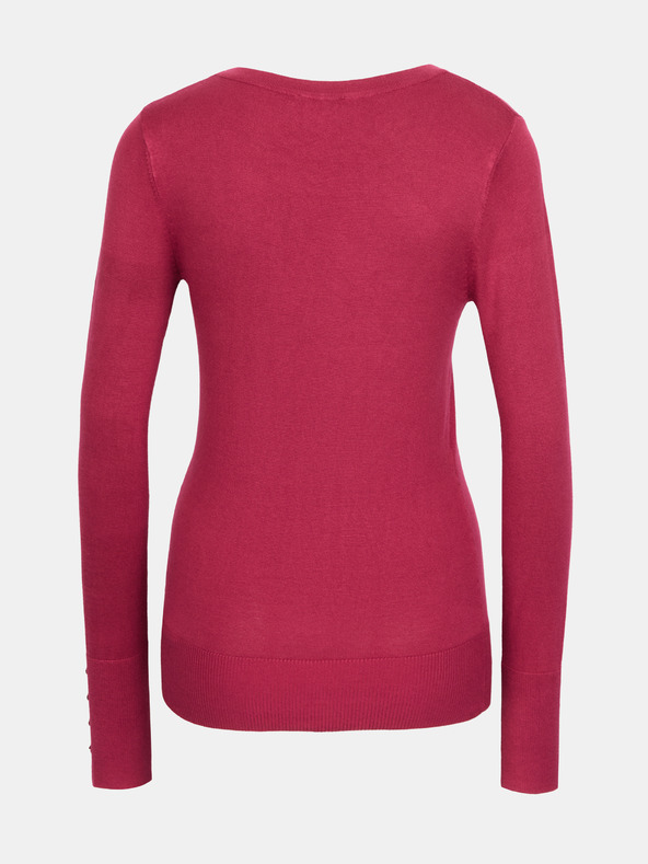 Orsay Vínový dámsky sveter ORSAY