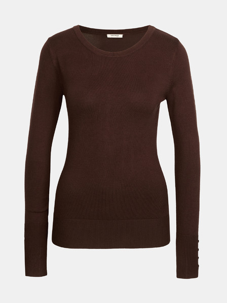 Orsay Tmavohnedý dámsky sveter ORSAY