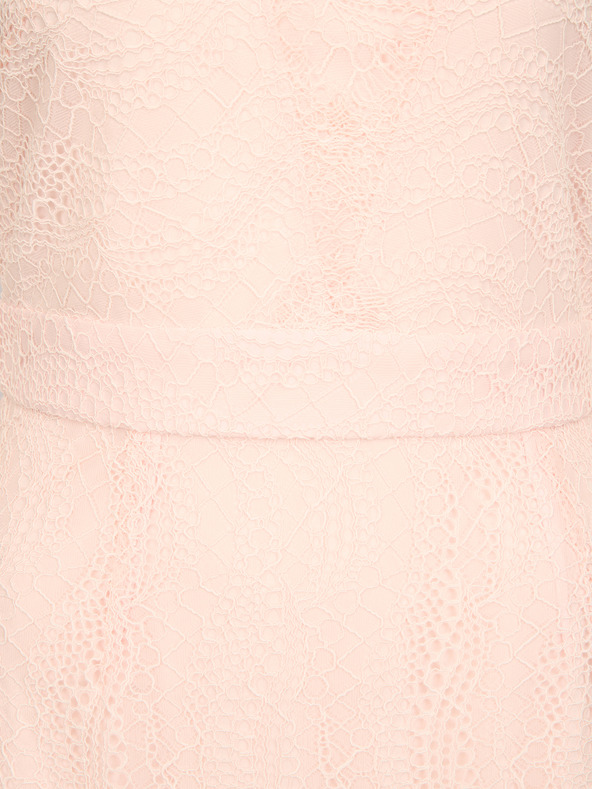 Orsay Svetloružové dámske čipkované šaty ORSAY