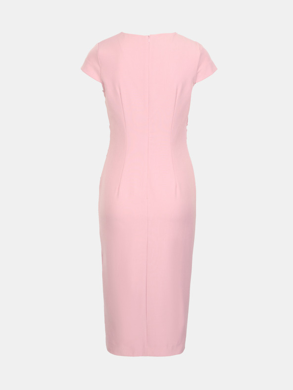 Orsay Svetloružové dámske šaty s rukávmi ORSAY