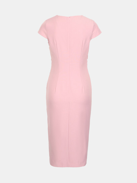 Orsay Svetloružové dámske šaty s rukávmi ORSAY