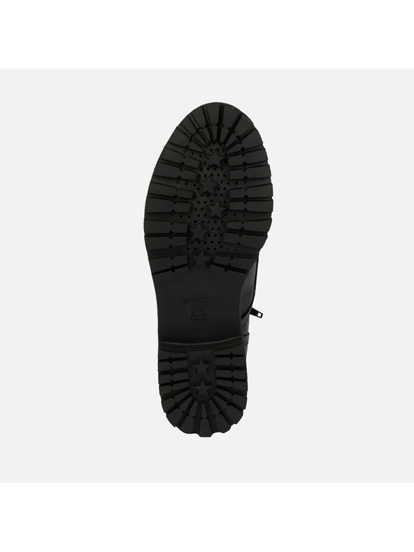 Geox Čierne dámske členkové topánky Geox Hoara