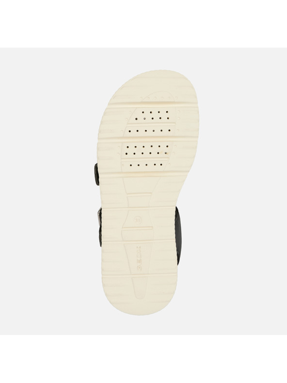 Geox Čierne dievčenské sandále Geox Sandal Kodette