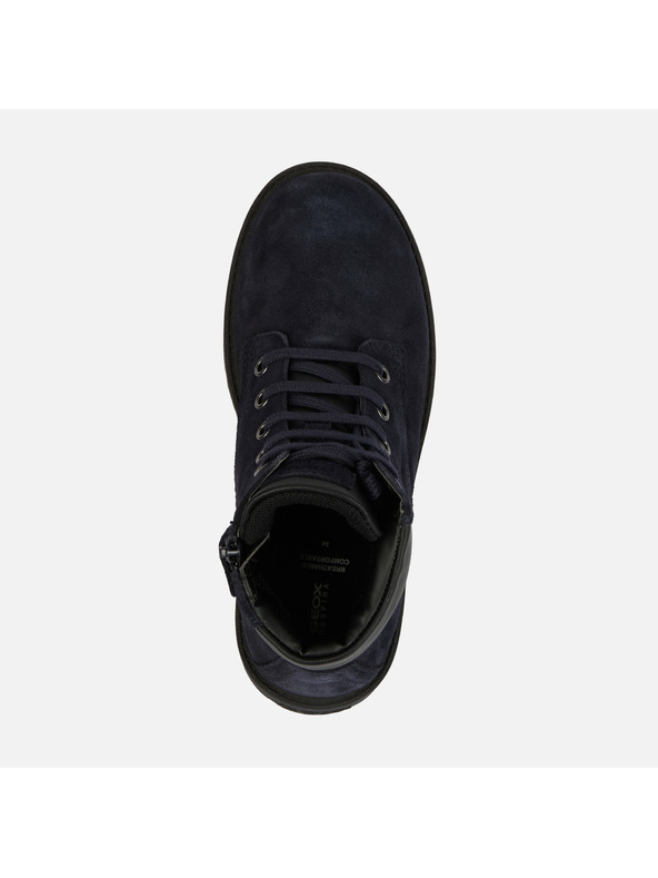 Geox Tmavomodrá chlapčenská členková obuv Geox Shaylax