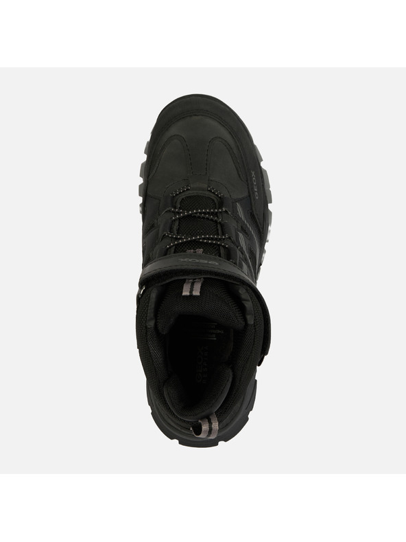 Geox Čierne chlapčenské tenisky Geox Montrack B ABX