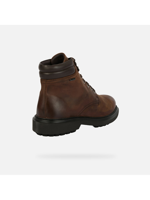 Geox Hnedá pánska členková obuv Geox Faloria B ABX