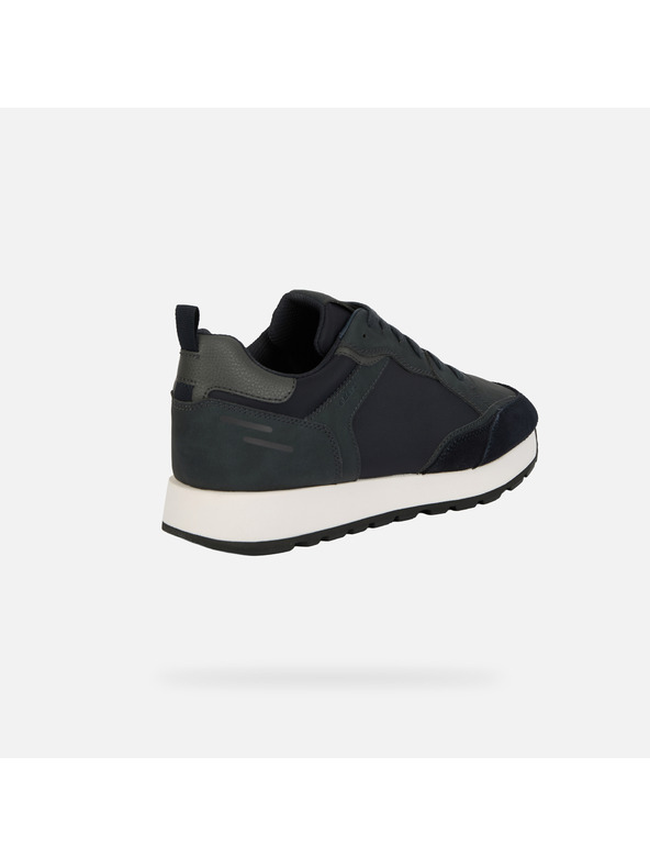 Geox Tmavozelené pánske tenisky Geox Partenio