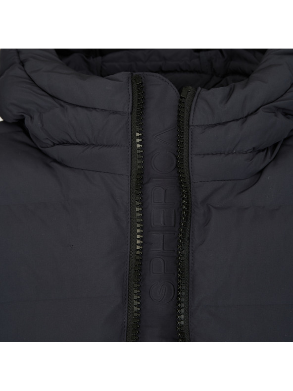 Geox Tmavomodrá pánska páperová bunda Geox Spherica