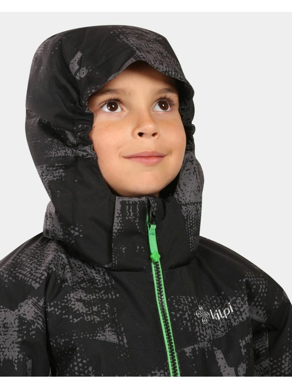 Kilpi Chlapčenská lyžiarska bunda Kilpi ATENI-JB Čierna