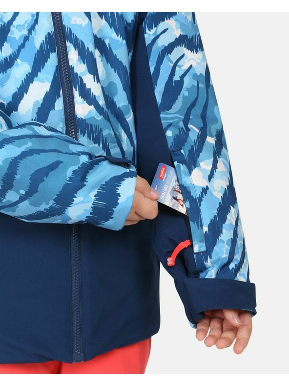 Kilpi Dievčenská lyžiarska bunda Kilpi SAMARA-JG Tmavo modrá