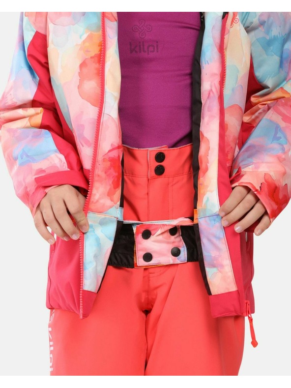 Kilpi Dievčenská lyžiarska bunda Kilpi SAMARA-JG Ružová