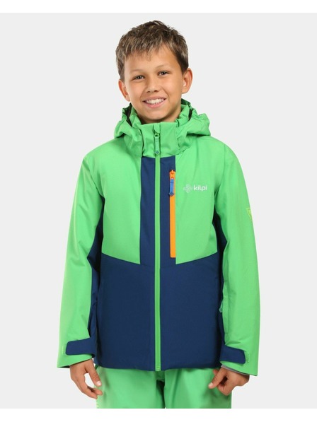 Kilpi Chlapčenská lyžiarska bunda Kilpi DENVER-JB Zelená