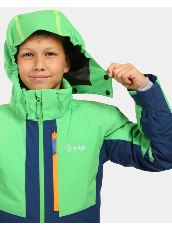 Kilpi Chlapčenská lyžiarska bunda Kilpi DENVER-JB Zelená