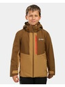 Kilpi Chlapčenská lyžiarska bunda Kilpi DENVER-JB Hnedá