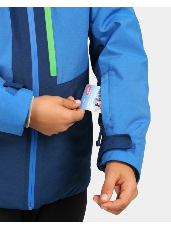 Kilpi Chlapčenská lyžiarska bunda Kilpi DENVER-JB Modrá