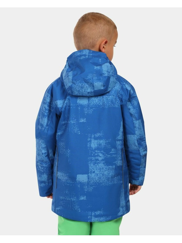 Kilpi Chlapčenská lyžiarska bunda Kilpi ATENI-JB Tmavo modrá