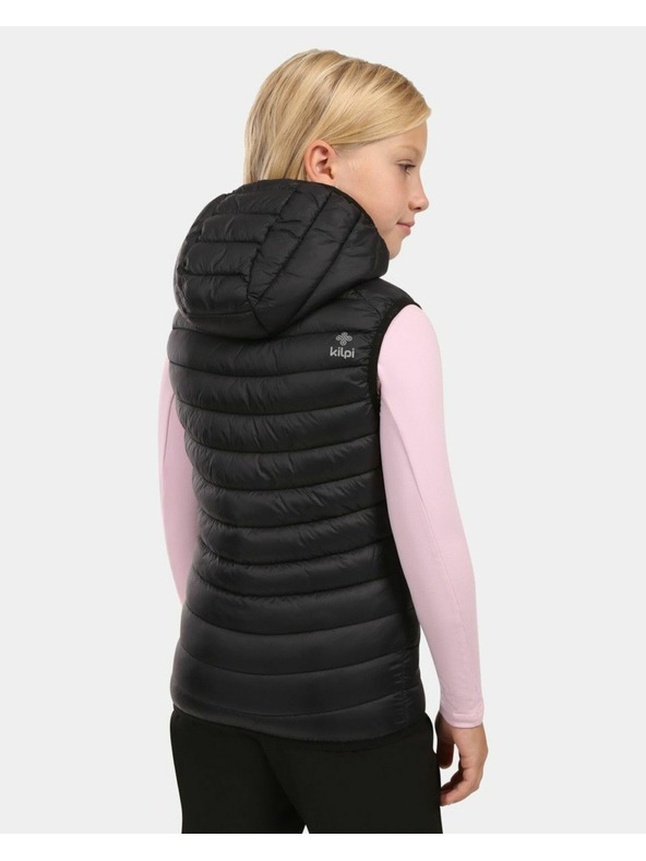 Kilpi Dievčenská zateplená vesta Kilpi TOMM-JG Čierna