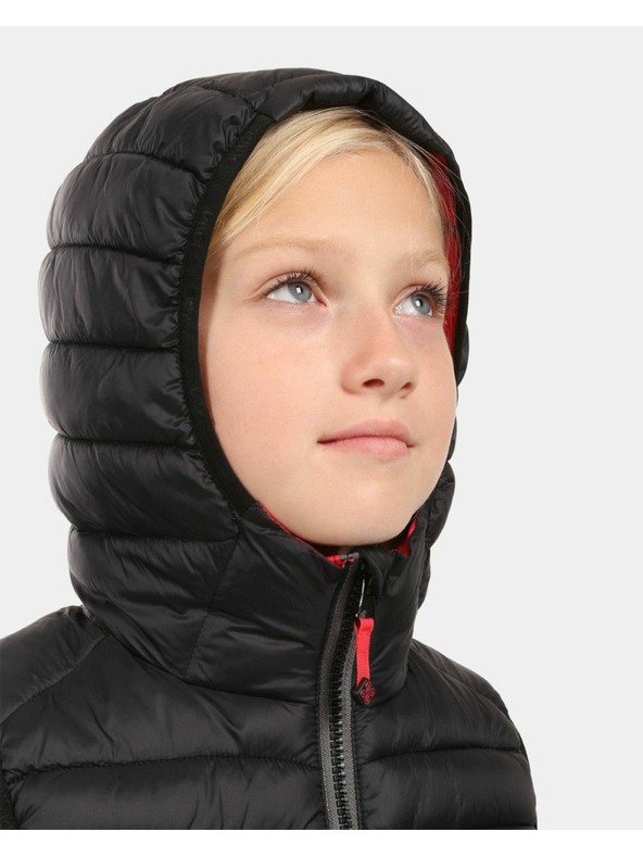 Kilpi Dievčenská zateplená vesta Kilpi TOMM-JG Čierna