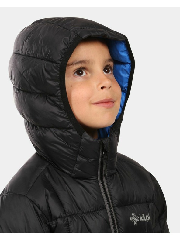 Kilpi Chlapčenská zateplená bunda Kilpi REBEKI-JB Čierna