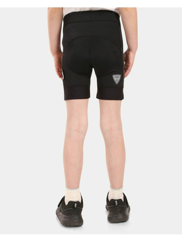 Kilpi Detské cyklistické krátke nohavice Kilpi PRESSURE-J Čierna