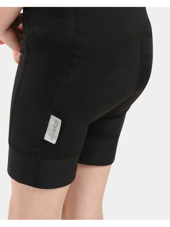 Kilpi Detské cyklistické krátke nohavice Kilpi PRESSURE-J Čierna