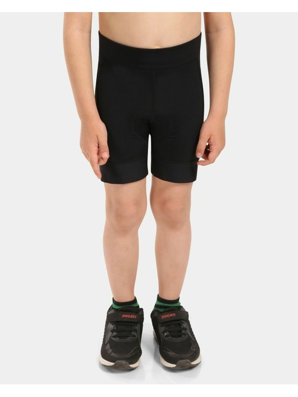 Kilpi Detské cyklistické krátke nohavice Kilpi PRESSURE-J Čierna