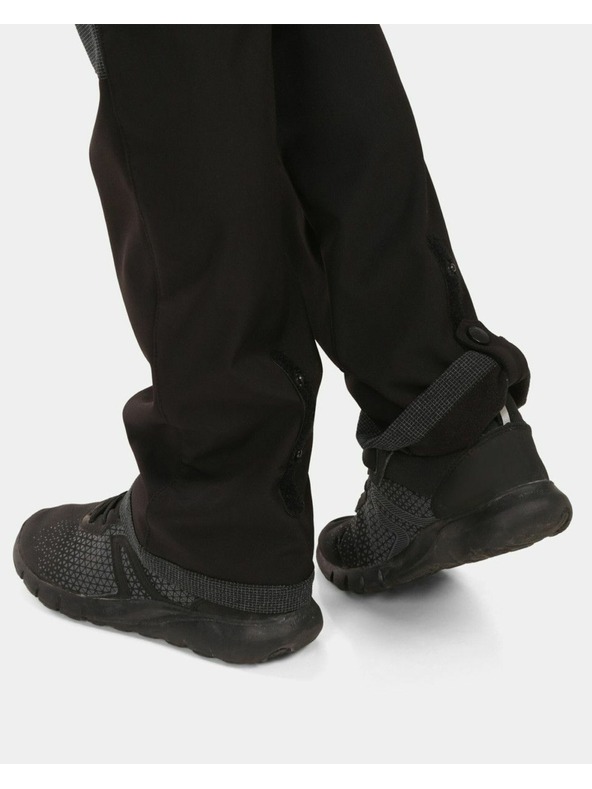 Kilpi Detské softshellové outdoorové nohavice Kilpi RIZO-J Čierna