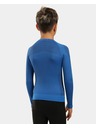 Kilpi Chlapčenské bezšvové termo tričko s dlhým rukávom Kilpi NATHAN-JB Modrá
