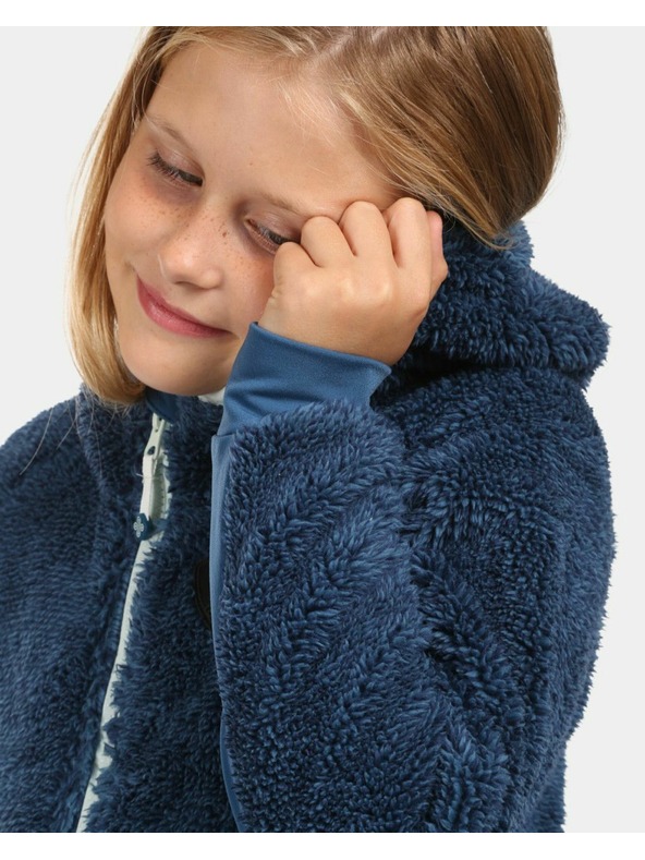 Kilpi Kilpi Dievčenská teplá mikina NORKA-JG Dark Blue